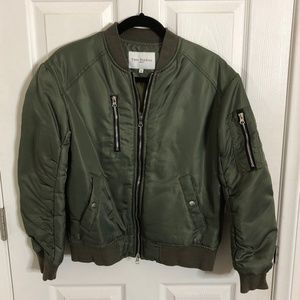 Army Green Bomber Jacket